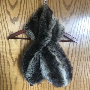 Faux fur wrap
